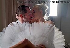 Fucked flexible ballerina's tight pussy and ass at concert quickie