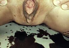 skinny gypsy milf model strips erotic lingerie to finger her horny milf pussy