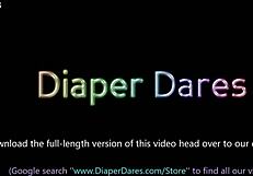 tammy pink and chloe knickx dare lap dance in nappies outdoors february 2022