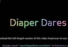 tammy pink and chloe knickx dare lap dance in nappies outdoors february 2022