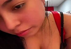 Peruvian TikToker Perreando Big Tits Boobs Bounce