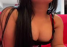 Peruvian TikToker Perreando Big Tits Boobs Bounce