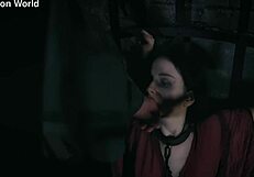 Nun whore licks and fucks rough on sweet honey feet