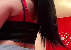 Peruvian TikToker Perreando Big Tits Boobs Bounce