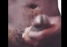 homemade bbc monster cock jerking off live for hot cumshot