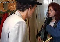 beautiful italian milf licks young cute head for fun