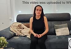 Leyla Kixx 18yo Amateur Model Casting Interview with Tight Pussy Reveal