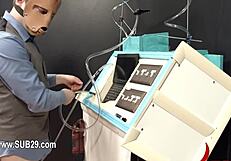 imagine rope-bound asshole stretched in extreme bdsm domination fuck session