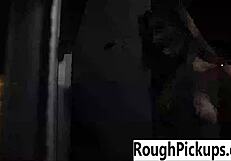 Humiliated bitch shamed publicly outdoors