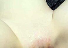 Bound girlfriend endures close-up homemade pov sex with friend