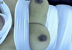 mistress april dominates patient penis with electro torment in medical exam