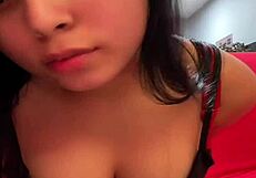 Peruvian TikToker Perreando Big Tits Boobs Bounce