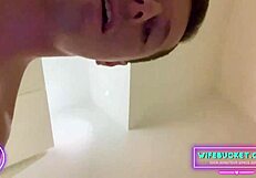 amateur milf wife gets horny after club returns home for sex