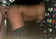 i bend my wet wife over pov public for big cock quickie suck and fuck