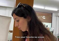 Facial Fetish Blowjob Explodes into Cumwalk Public Supermarket Adventure!