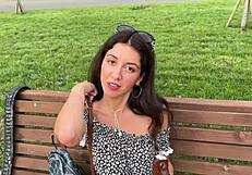 Street Pickup Cute Skinny Girl Assfucked by Friends Group