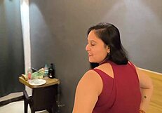 Fuck yeah, oyo hotel bbw asian gets deepthroated fisted then hardcore pink pussy pounded big boobs sucked!