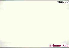 Blonde Milf Brittany Andrews Cums in Steamy Bathroom Solo!