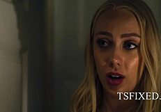 WOW! vampire tranny ariel demure fucks braylin bailey before turning her??