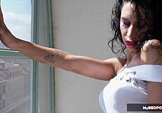 Ready for this horny Hungarian MILF Sierra's tight anal pounding in POV?