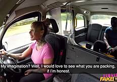 big titted milf lives out bbc fantasy in fake taxi ride