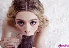 molly little 18+ chokes on damion dayski's massive footlong cock struggle