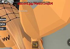 roblox chad slams cute roblox babe's tight pussy