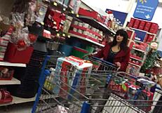 i caught this candid mom shopping hidden cam