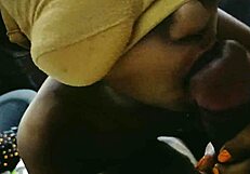 fucking my boyfriend's monster cock tits blowjob anal!