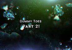 Ama And Ashlynn Worship Gummy Soles With Toe Sucking And Licking