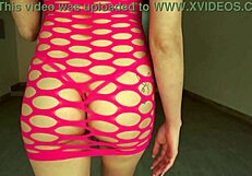 Brazilian blonde babe takes three big cocks anal dap bareback then pisses and gapes