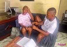 i'm gettin some extra private lessons from teacher in his office now