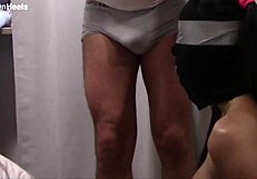 preview of milf in nylons hooded pigtails throatfucked ringgagged cum mouthful