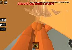 roblox chad slams cute roblox babe's tight pussy