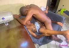 i'm gettin some extra private lessons from teacher in his office now