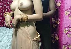 desi girlfriend sneaks hard fuck from boyfriend before her big indian wedding