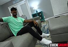 i'm watching my wife squirt all over that huge black cock - it's insane!!