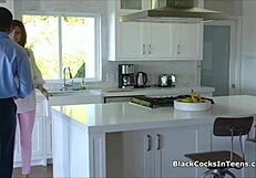 Teen and Milf Beg for Monster Big Black Cocks in Hardcore Interracial 3some