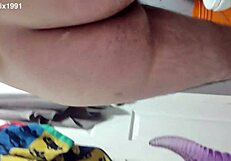 late night anal riding dildo chasing that hands-free cum
