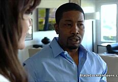 Teen and Milf Beg for Monster Big Black Cocks in Hardcore Interracial 3some
