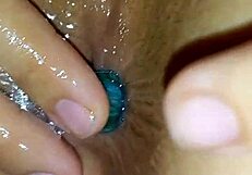 experienced shaved teen squirts rectal exam insertion