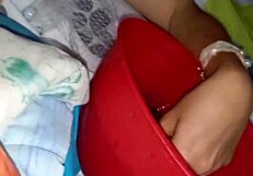 experienced shaved teen squirts rectal exam insertion