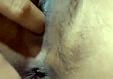 how does this indonesian beauty finger her huge swollen pussy lips so deep?