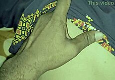 Sexy Indian Girlfriend Rides Boyfriend's Big Cock Hard!