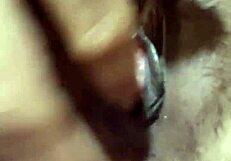 how does this indonesian beauty finger her huge swollen pussy lips so deep?