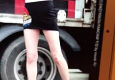 Korean race queen drains huge 27-day cum load all over her