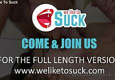 Two bathing Asian babes team up slurping huge cocks in steamy bathroom threesome!