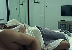 i sneak raw fuck with stepmom while dad sleeps nearby