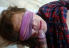 Stepbro's hot cumshots blast my mouth face ass tits pussy!!