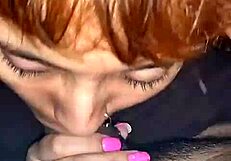 RICO ORAL from my LATINA HOUSEWIFE WIFE Swallows Every Drop Deep